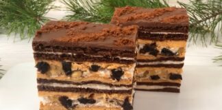 Lviv dessert «Old Lviv» by Lesia Kravetska