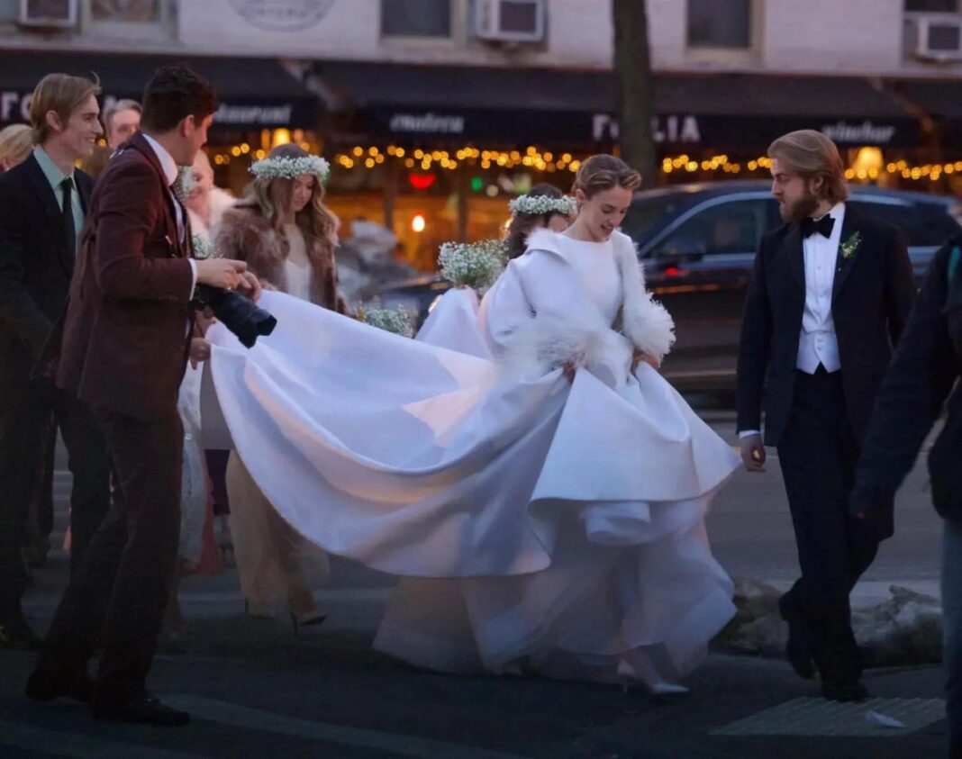 Maya Hawke's wedding ceremony in New York