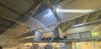 Наслідки удару РФ по заводу Mondelez у Тростянці