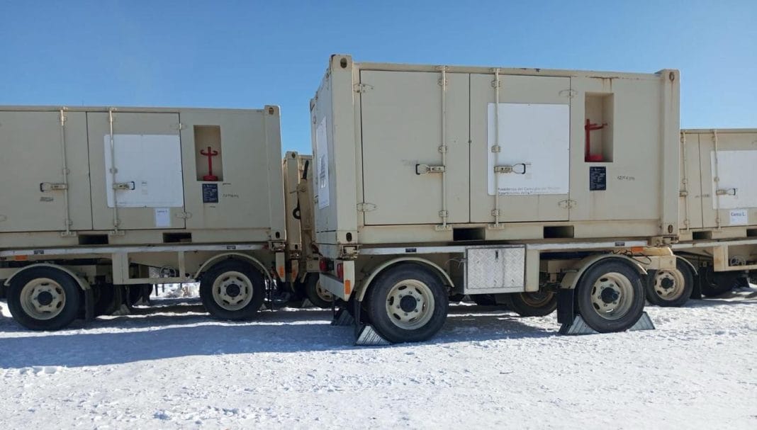 Мобільні електрогенератори на причепах, передані Україні