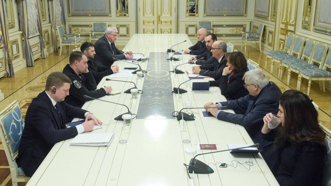 Volodymyr Zelenskyy met with the Marshal of the Sejm of Poland in Kyiv