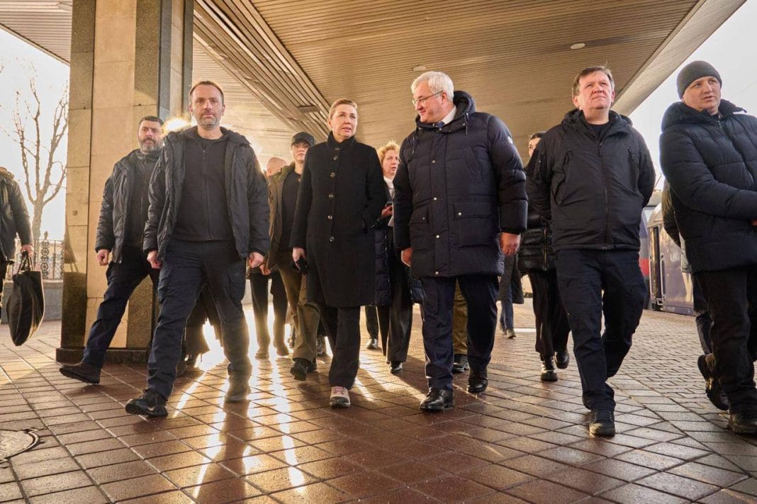 Arrival of Nordic and Baltic delegations in Kyiv