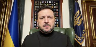 Володимир Зеленський під час звернення