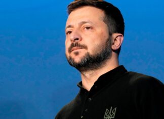 Володимир Зеленський під час публічного виступу