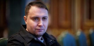 Кирило Буданов під час публічного виступу