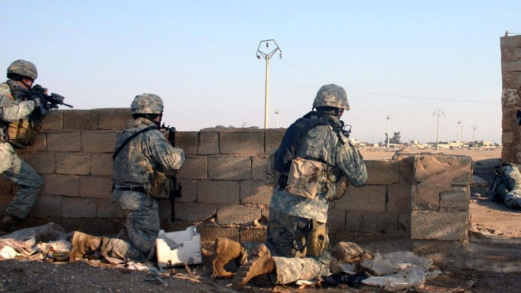 ВійськовіСША Військова база США на Близькому Сході