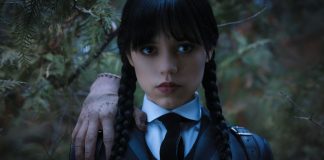 Знімальний майданчик серіалу «Венздей»