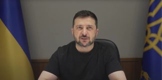 Володимир Зеленський під час заяви щодо Лукашенка