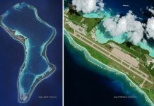 Iran attacks joint US-British military base The American military base Diego Garcia.