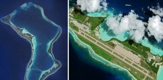 Iran attacks joint US-British military base The American military base Diego Garcia.