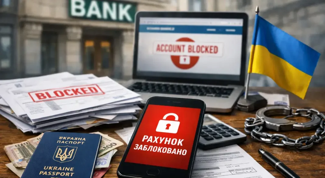 1-29 blocking a bank account