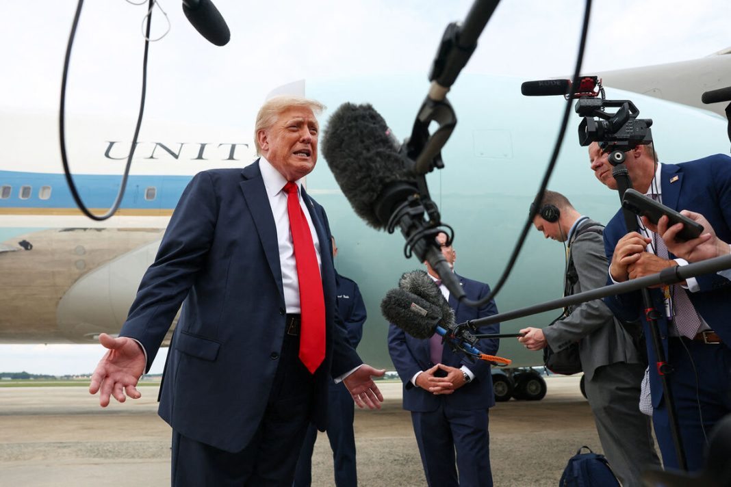 Трамп дає інтерв'ю