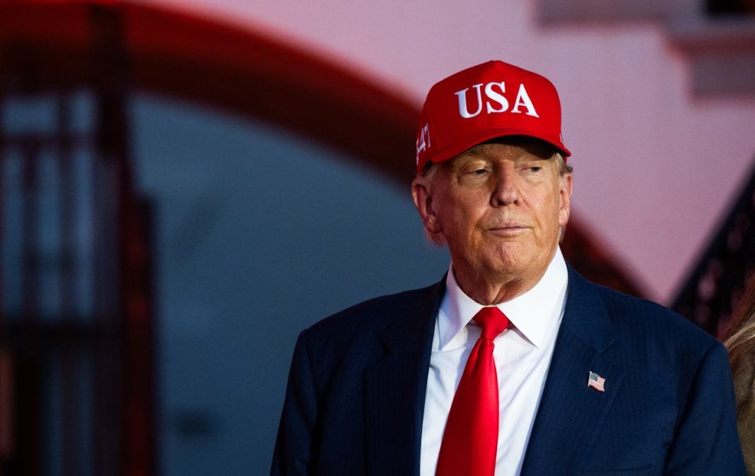 Дональд Трамп під час заяви щодо політики США щодо Ірану