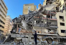 Дим над Тегераном після авіаудару