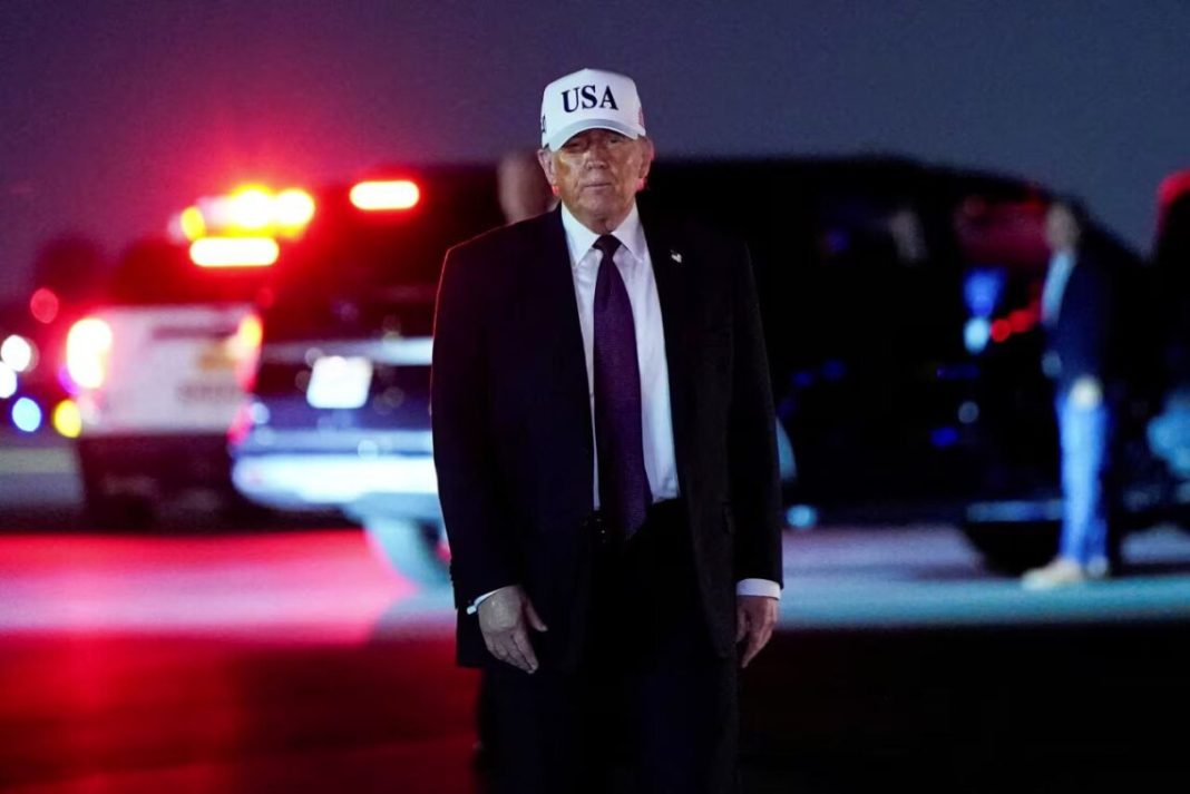 232861-1_large Donald Trump during his statement on Iran