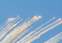 дим від боєприпасів із білим фосфором