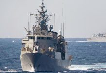 Греція вступає у війну з Іраном Грецький фрегат