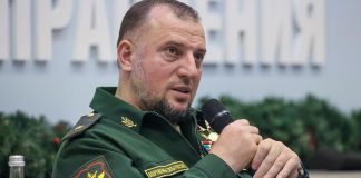 Chechen troops declare readiness to go to Iran Apti Alaudinov, commander of the Akhmat unit