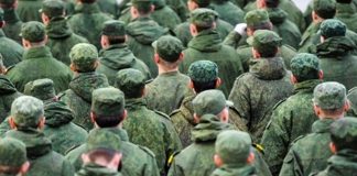 збільшення чисельності армії Росії