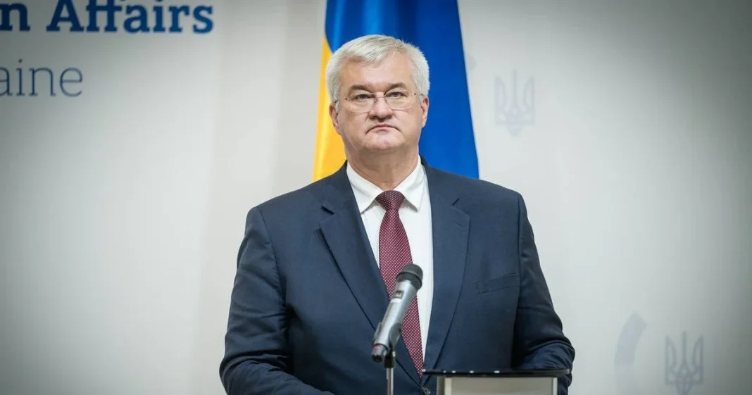 Сибіга про Путіна Andriy Sybiga during a public speech