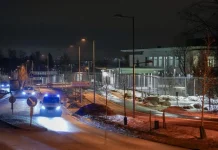 the area of the US Embassy in Oslo