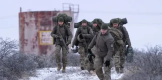 Данські військові в Гренландії.