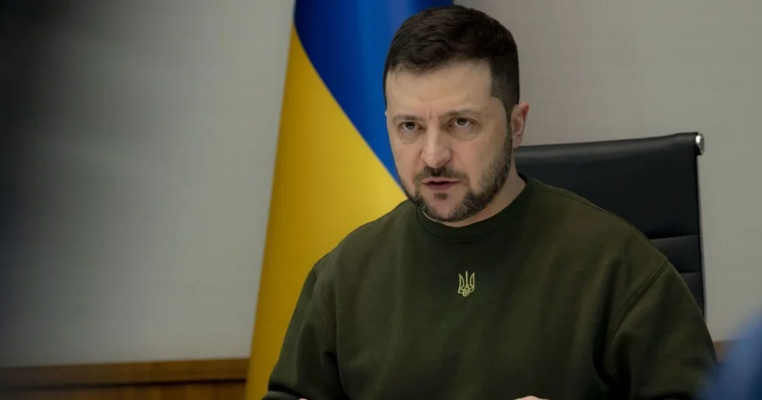 8cce5bb0df1dbc8d5103245293a941b5 Володимир Зеленський під час виступу про загрози наступу РФ