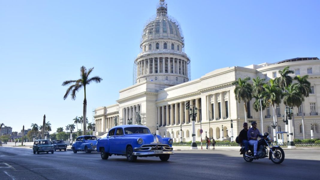 Havana - the capital of Cuba with historic buildings