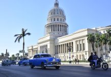 Havana - the capital of Cuba with historic buildings