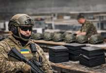 Ukrainian manufacturers cover the deficit of military equipment Ukrainian soldier with equipment