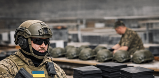 Ukrainian manufacturers cover the deficit of military equipment Ukrainian soldier with equipment