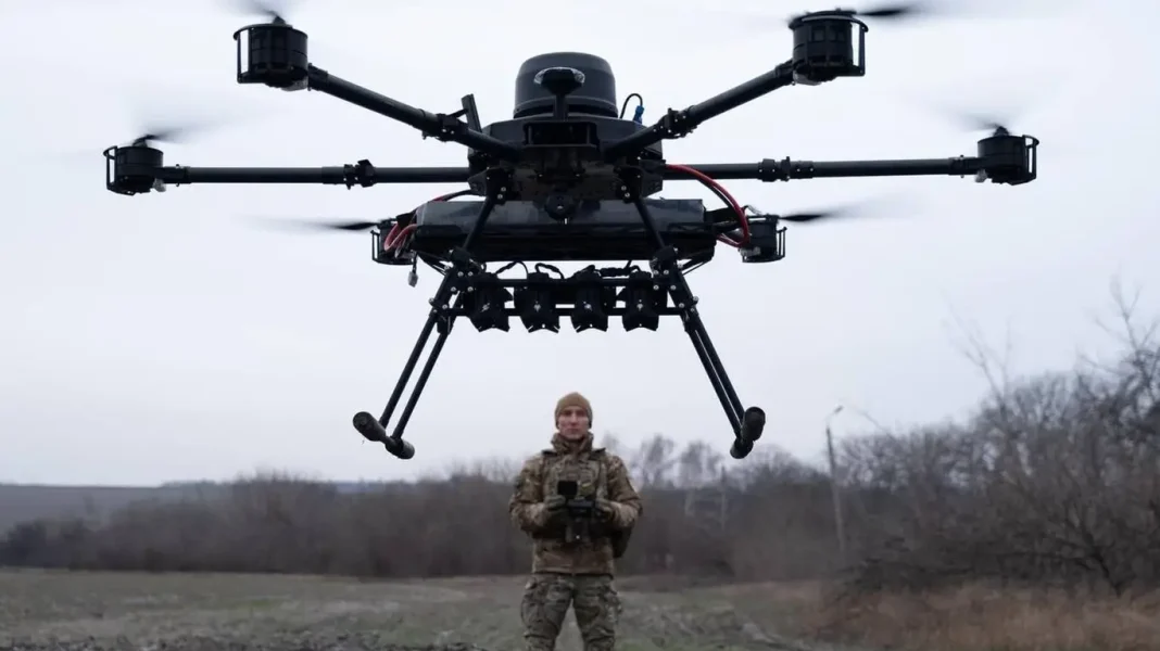 E39c6k4YGvfkIKiGlMda Ukrainian Nemesis drone in flight