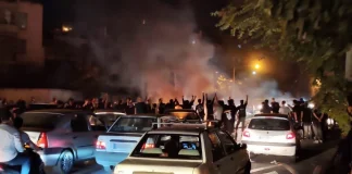 Mass rallies in Iran after Khamenei's death mass gatherings of people on the streets of an Iranian city