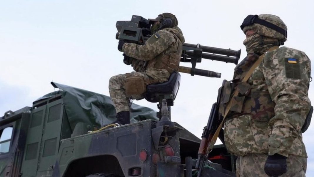 Українські військові мобільної групи ППО