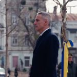 Acting Bulgarian Prime Minister Andrei Gyurov arrives in Kyiv