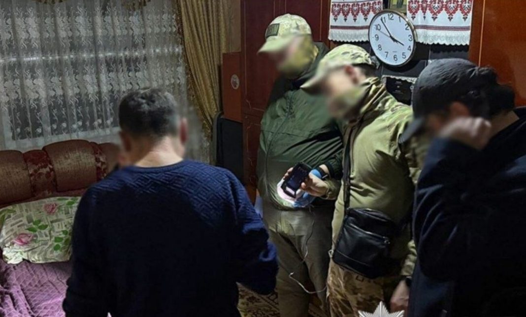 Detention of suspects by SBU officers in Kyiv