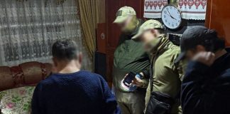 Затримання підозрюваних співробітниками СБУ у Києві