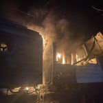 Росіяни вдарили БПЛА по пасажирському потягу на Харківщині