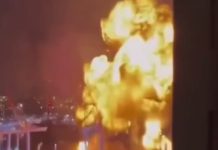 пожежа в порту Новоросійська після атаки дронів