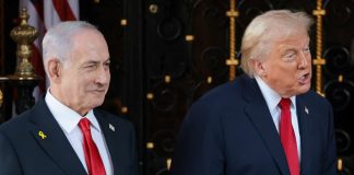 Біньямін Нетаньягу та Дональд Трамп