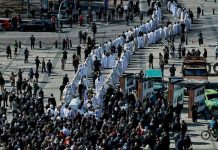 Kyiv says goodbye to Filaret Kyiv farewell to Patriarch Filaret Sophia Square