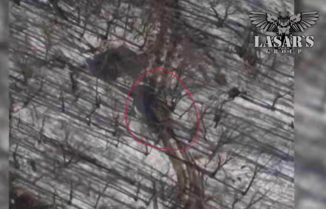 Знищена російська військова техніка після удару Lasar’s Group у Бєлгородській області.