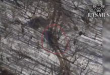 Знищена російська військова техніка після удару Lasar’s Group у Бєлгородській області.