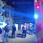 Molotov cocktails thrown at Russian House in Prague