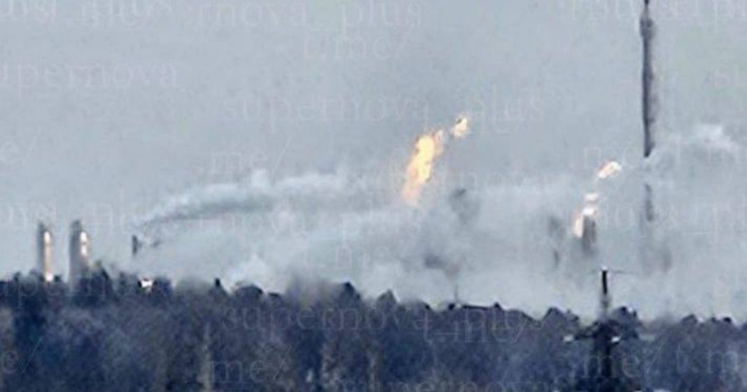 Screenshot_10 вибух і дим на промисловому заводі Акрон