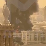 UAE drone hits crowded shopping centre