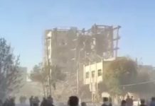 Ізраїль заявив про удар по 88 чиновниках Ірану пошкоджена будівля після удару в Ірані