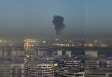 Consequences of a missile strike on a military base in Jordan