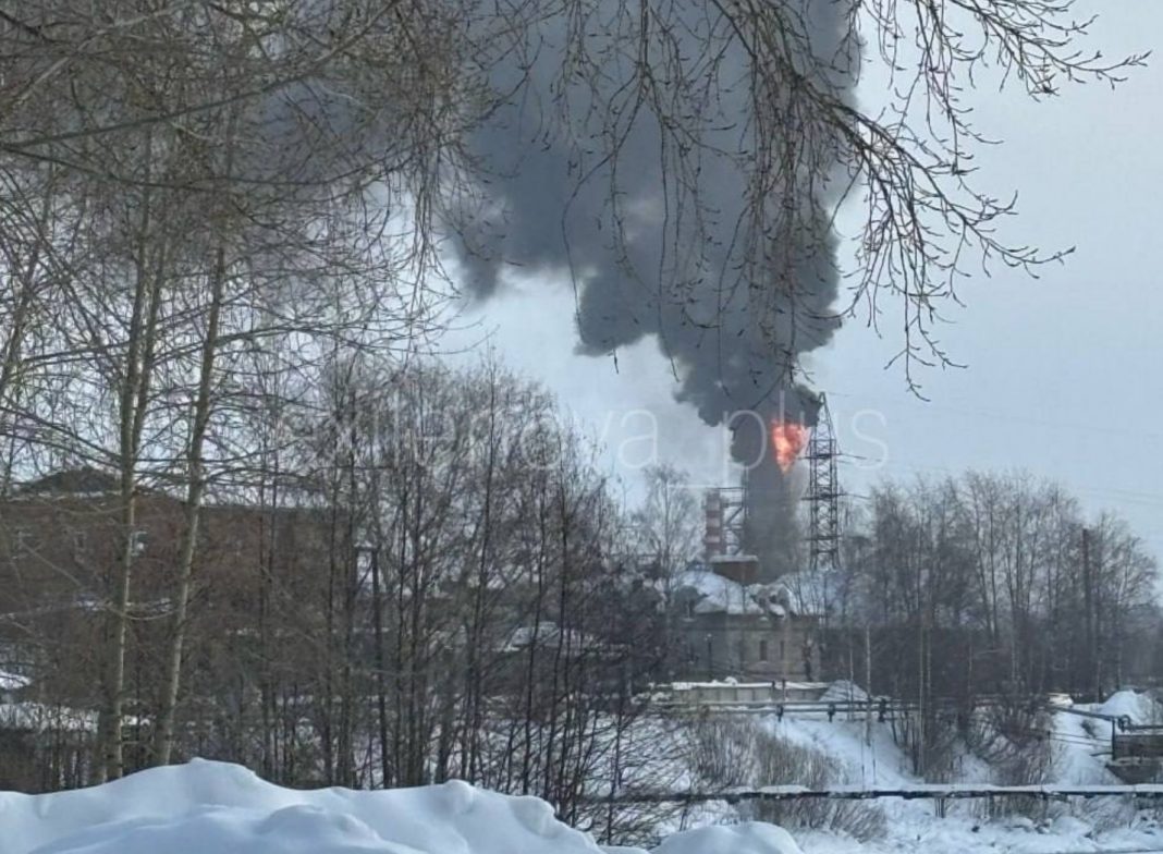 Ухтинському НПЗ Пожежа на Ухтинському НПЗ у Республіці Комі