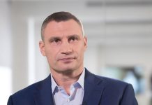 Vitali Klitschko during a briefing